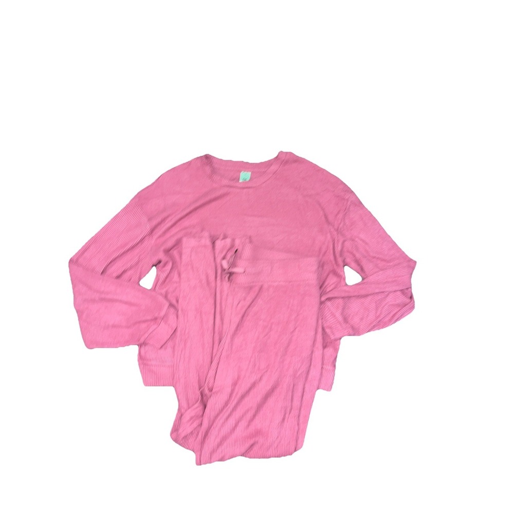 Honeydew Super‎ Soft 2PC Rib Lounge Set Top & Bottom Size XXL Brandy